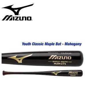   Youth Classic Maple Baseball Bat   Mahogany   30in