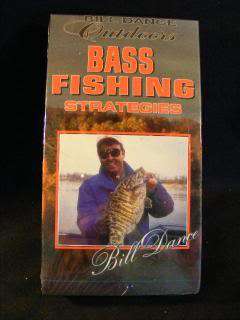 NEW, SEALED BASS FISHING STRATEGIES VHS TAPE,Bill Dance  