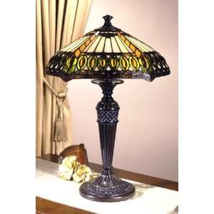  Dale Tiffany Jeweled Series Table Lamp