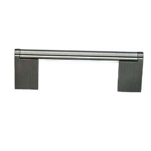  Princetonian Bar Pull 3 3/4 Drill Centers   Brushed 
