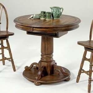 Liberty Cafe 3 Piece Pub Set in Dark Rustic Oak 