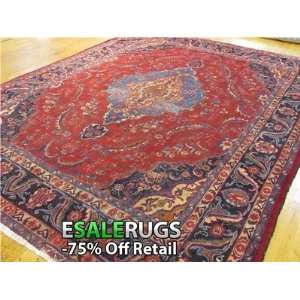    9 10 x 12 6 Mashad Hand Knotted Persian rug