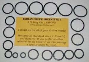 Indian Creek Freestyle 8 O ring Kit Paintball 4 kits  