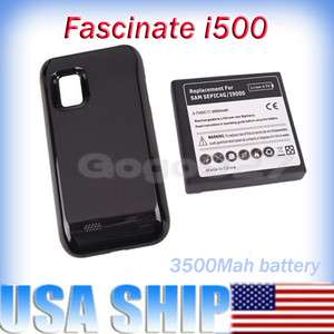   3500MAH Battery+COVER for SAMSUNG EB575152YZ Galaxy S SCH I500  