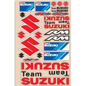  N Style Decal Sheets   Suzuki Universal Kit V2 N30 180 