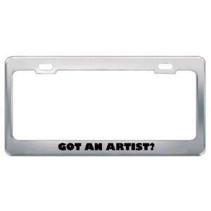   Artist? Career Profession Metal License Plate Frame Holder Border Tag