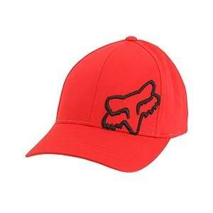  Fox Racing Boys Flex 45 Flexfit Hat Red One Size 