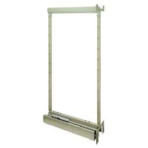 Hafele 546.62.801 Champagne 65.375 Tall Pull Out Pantry Frame with 