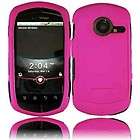 For Casio GzOne Commando C771 Hot Pink Rubberized Hard Case Phone 