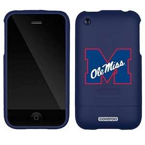  Univ of Mississippi Ole Miss M on AT&T iPhone 3G/3GS Case 