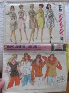   Patterns Lot 3 Total of 15 Patterns Great Retro Clothing Designs