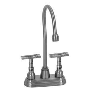   Nickel Bathroom Sink Faucets 4 Centerset Bar Faucet