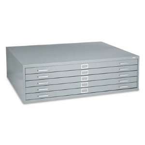  Safco® Five Drawer Steel Flat File FILE,FLAT,METL,5DWR,GY 