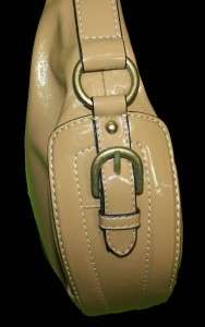 Liz & Co Tan Faux Leather Purse Handbag Bag 9A24  