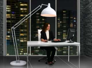   SPOT XXL weiss 235cm Stehlampe Lampe Leuchte Büro Office Retro  