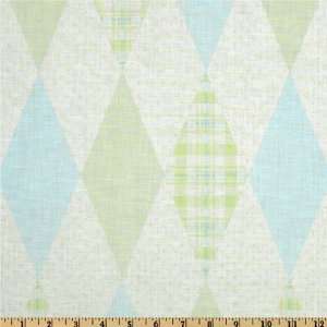   Business Argyle Blue/Green Fabric By The Yard Arts, Crafts & Sewing