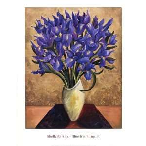   Iris Bouquet Poster by Shelly Bartek (26.00 x 34.00)