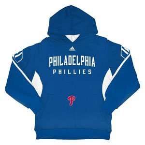  Philadelphia Phillies Youth 3 Stripe Hooded Sweatshirt 