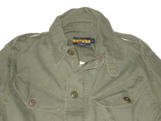 Ralph Lauren Polo Military Skull Cargo Jacket Coat M  