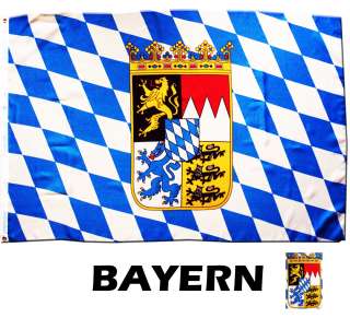 FAHNE 3er SET 90 x 150 Bayern Europa NRW 90x150  