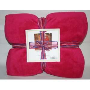  Hot Pink Throw Blanket with Sleeves 50 X 70