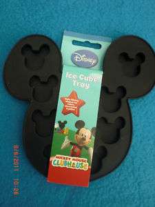 Disney *Mickey Mouse* Silikon Eiswürfel Form schwarz  