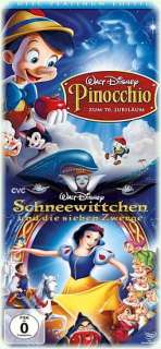   und die sieben Zwerge + Pinocchio (Walt Disney)  4 DVD  999  
