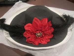 Preakness, Belmont, Kentucky Derby, Wedding wide hat  