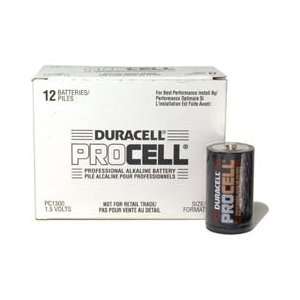  Professional D Cell Alkaline Battery Bulk Pack