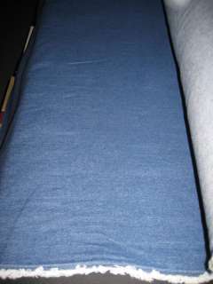 100% Cotton Washed Blue Denim (Heavy 20oz.)  