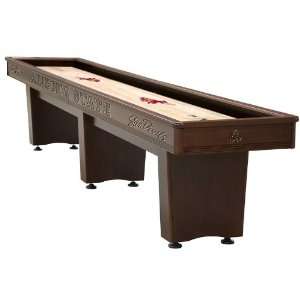  12 Arizona State Logo Shuffleboard in Cinnamon