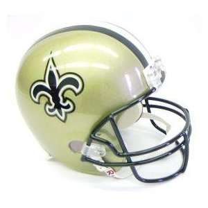 New Orleans Saints Riddell Deluxe Replica Helmet   NFL Replica Helmets 
