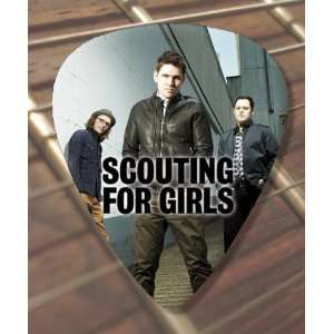  Scouting For Girls Premium Guitar Pick x 5 Medium Musical 