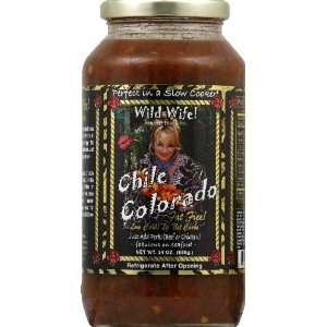 Wild Wife Chile Colorado Cooking Sauce 24.0 OZ (Pack of 6)  