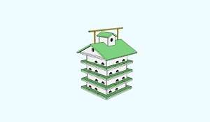 Traditional Purple Martin Birdhouse (Plans Only)  