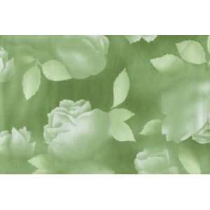  Floral in Leaf & Pale Green by Seattle Bay Fabrics Arts, Crafts