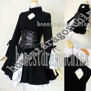 Gothic Lolita Cosplay Kleid Fate/stay night saber A2  