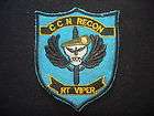 Vietnam War Patch   US MACV SOG RT VIPER CCN RECON Team  