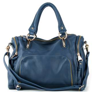 NWT Genuine leather JAY boston satchel handbag purse  
