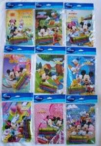 48 Mickey Mouse Friend Coloring Book Crayon Party Favor  