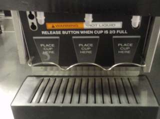 Bunn Powder Fresh Mix Cappuccino Hot Chocolate Dispenser w/ 3 Hoppers 