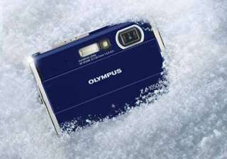 Olympus mju 1050 Digitalkamera pacific blue  Kamera & Foto