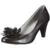 4319 Caprice Damen Leder Comfort Pumps schwarz  Schuhe 