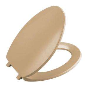 KOHLER Brevia Round Closed Front Toilet Seat in Mexican Sand K 4658 33 
