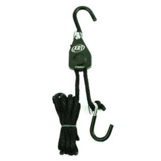 ProGrip 250 lb. 3/8 in. x 8 ft. Black Rope Ratchet 14169 at The Home 
