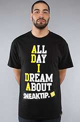 Sneaktip The All Day I Dream About Sneaktip Tee in Black