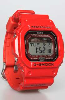 SHOCK The Glide 5600 Solar Watch in Red  Karmaloop   Global 