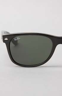 Ray Ban The 55mm New Wayfarer Sunglasses in Black  Karmaloop 