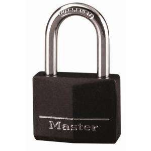 Master Lock 1 9/16 Wide Covered Solid Body Padlock w/ 1 1/2 Shackle 