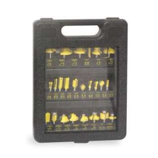 PRO SERIES Carbide Tipped Router Bit Set 24 Piece PS07499 at The Home 